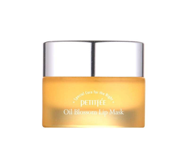 Petitfee قناع الشفاه النائم من بيتي في Sea Buckthorn Oil 0.53 أونصة | بلسم شفاه نهاري و ليلي، قناع شفاه ليلي، علاج للشفاه الجافة والمتشققة، ترطيب عميق مع فيتامين E وزبدة الشيا، 6 مركب زيوت نباتية - Image 1