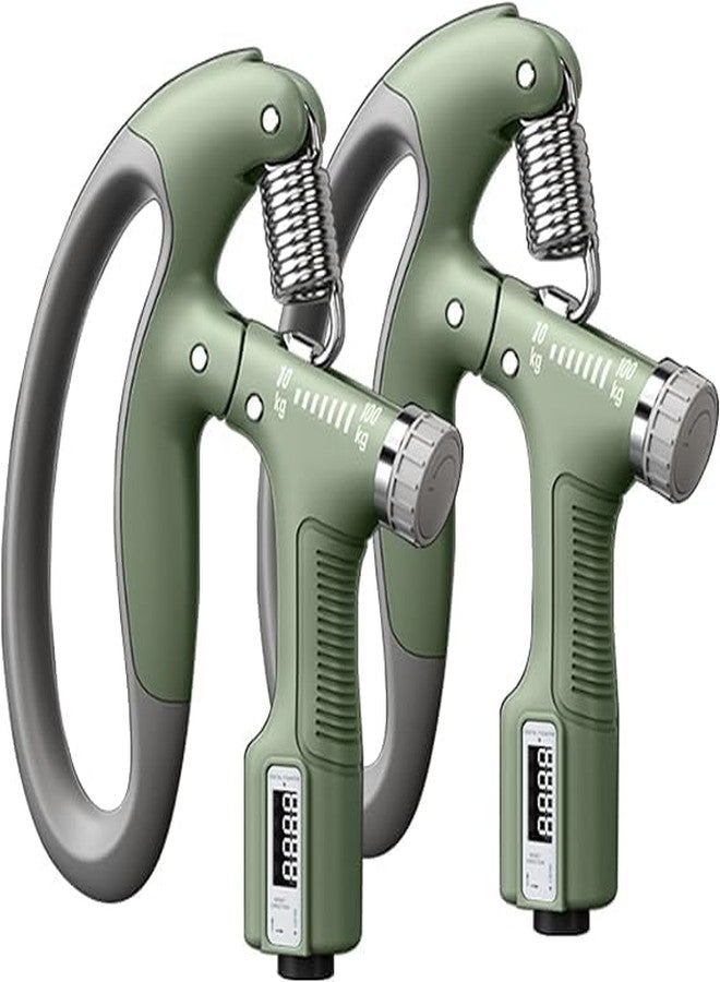 GLS Supreme Hand Grip Strengthener, Finger Grip Exerciser, Adjustable Resistance 22-132Lbs (10-60kg), (Pack of 1 Pcs) Strength Trainer, Hand Squeezer, Forearm Grip Workout for Athletes Pianist (Color May Very) - Image 3