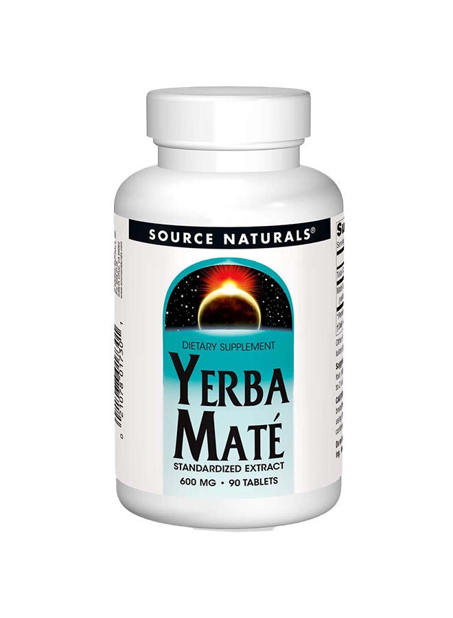 Source Naturals Source Naturals Yerba Mate, 600 mg, 90 Tablets 