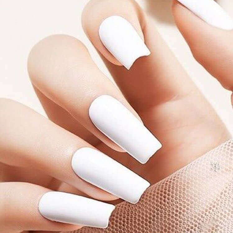 Vishine Gelpolish Professional UV LED Soak Off Varnish Color Gel Nail Polish Manicure Salon Pure White (1433) - Image 3