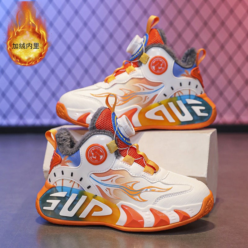 Mesh Sneakers Lightweight Flexible Sole Walking Shoes For Kids Indoor And Outdoor Activities - Image 1