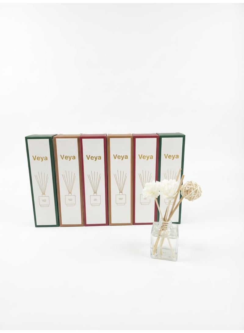 ڤيا فواحة أعواد عطرية فيا من 6 قطع – روز وجاردينيا ولافندر – 50 مل – مجموعة 6 قطع - Image 4