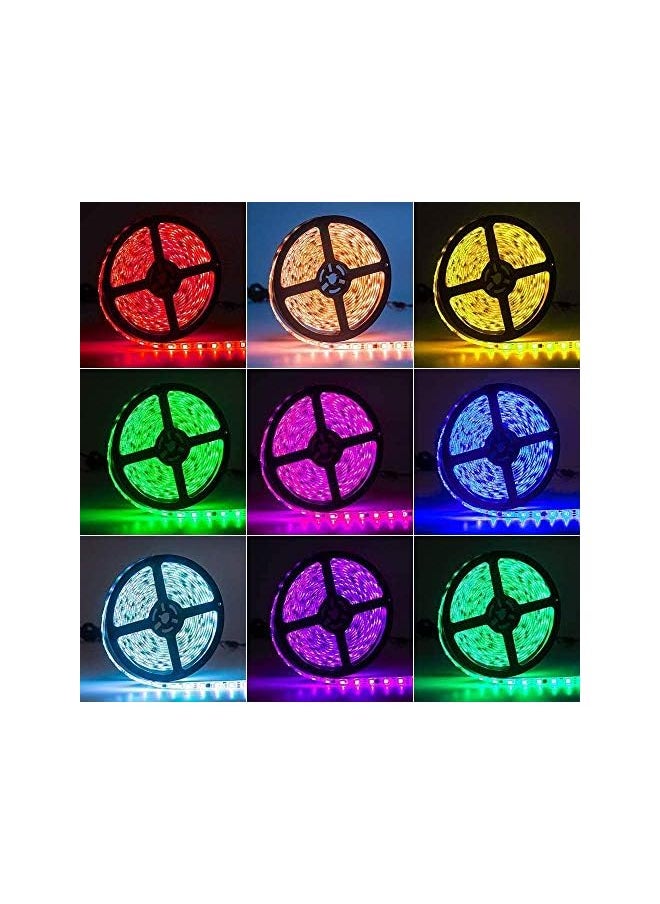 gluckluz - Usb Powered 2M Led Strip Light Tv Backlight Led Lights Strip Lighting With 24Key Remote Control Multi Color Bias Lights Easy To Stick Strips Lamps For Hdtv Laptop Pc Monitor - Image 1