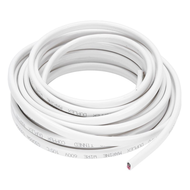 12 Gauge Marine Wire 12 AWG 30ft Marine Grade 2 Core Stranded Insulated Power Cord 600V for Automotive RV Yachts Cars Trailers - Image 3