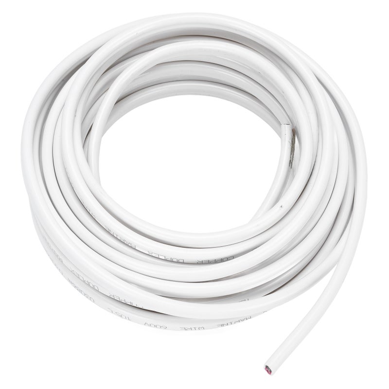 12 Gauge Marine Wire 12 AWG 30ft Marine Grade 2 Core Stranded Insulated Power Cord 600V for Automotive RV Yachts Cars Trailers - Image 5