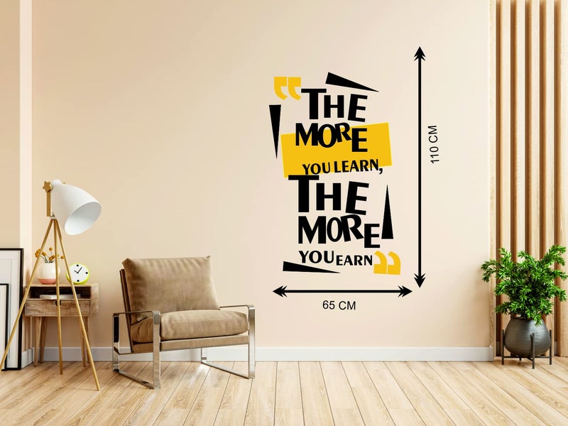 Techgifti Door Wall Stickers for Living Room, Bedroom, Office Wall Sticker ( Multicolor, Covering Size - 65 Cm X 110 Cm ), Polyvinyl Chloride - Image 2