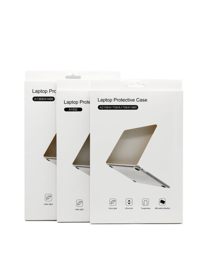 Generic - Suitable For Macbook Keyboard Film Color Apple Laptop Keyboard Dustproof Waterproof Protective Film Silicone TPU-Color:Protective Shell Carton Packaging-Applicable Model:A1932 - Image 1