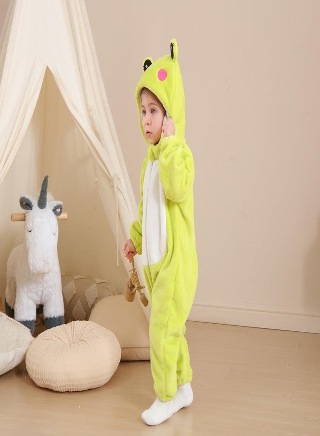 CuteOn Toddler Halloween Costume Onesie Cosplay Romper Christmas Infants Baby Costume Frog 3-4 Years - Image 3