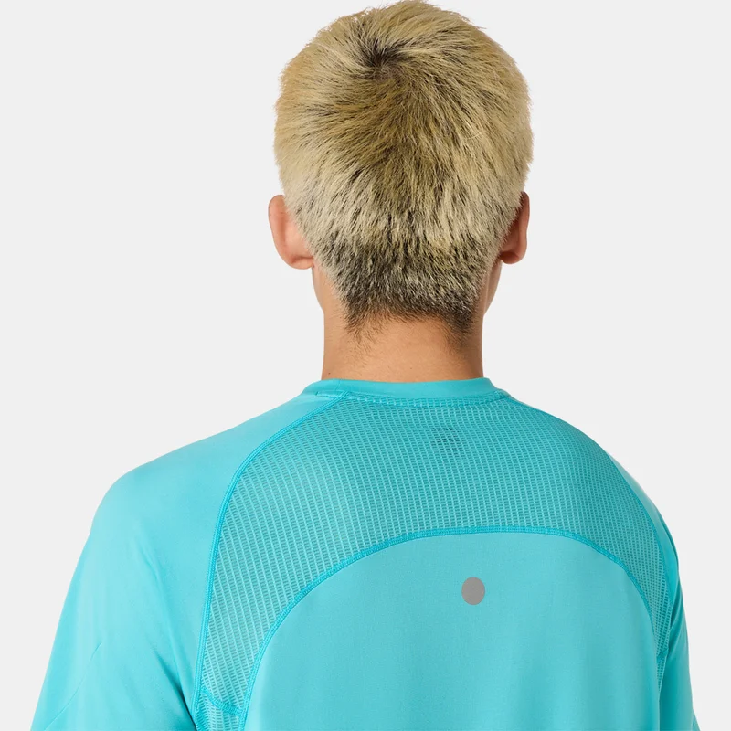 Asics Blue Men's Road Fade Running Top for Men | Best Price UAE