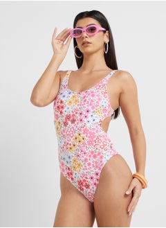 ELLA Floral Print Swimsuit  - Image 1