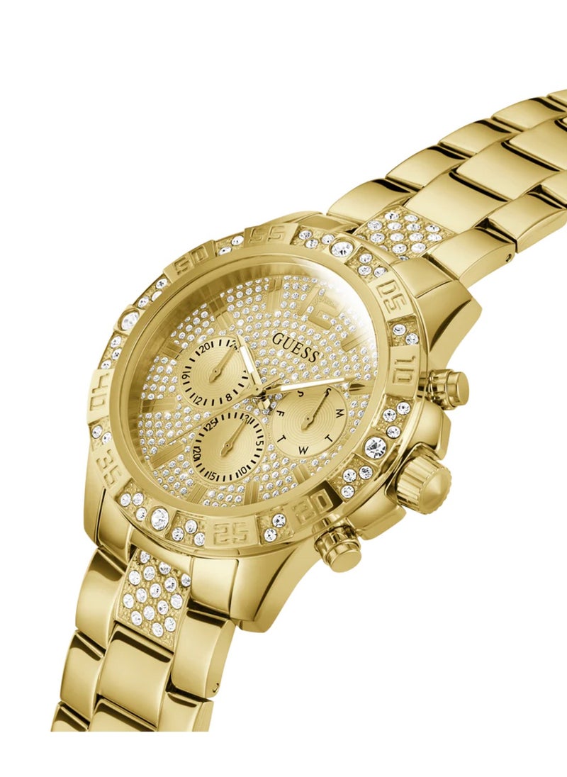 GUESS Majestic Men’s Chronograph Gold Stainless Steel Watch GW0796G2  - Image 2