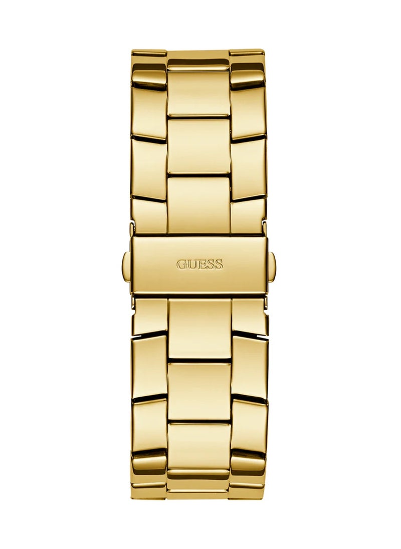 GUESS Majestic Men’s Chronograph Gold Stainless Steel Watch GW0796G2  - Image 4