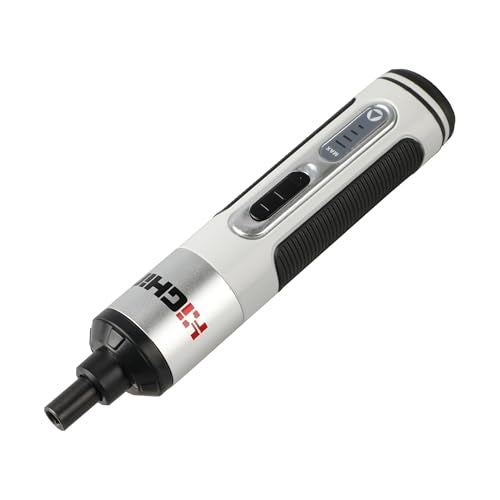 TOMAHAWK® PSC-8900 36-Piece Multipurpose Mini Handheld Screwdriver Set for Home-3.6V, Compact Reversible LED Indicator Electric Screwdriver for RC, Laptop, Phone, Computer Electronics - Image 1