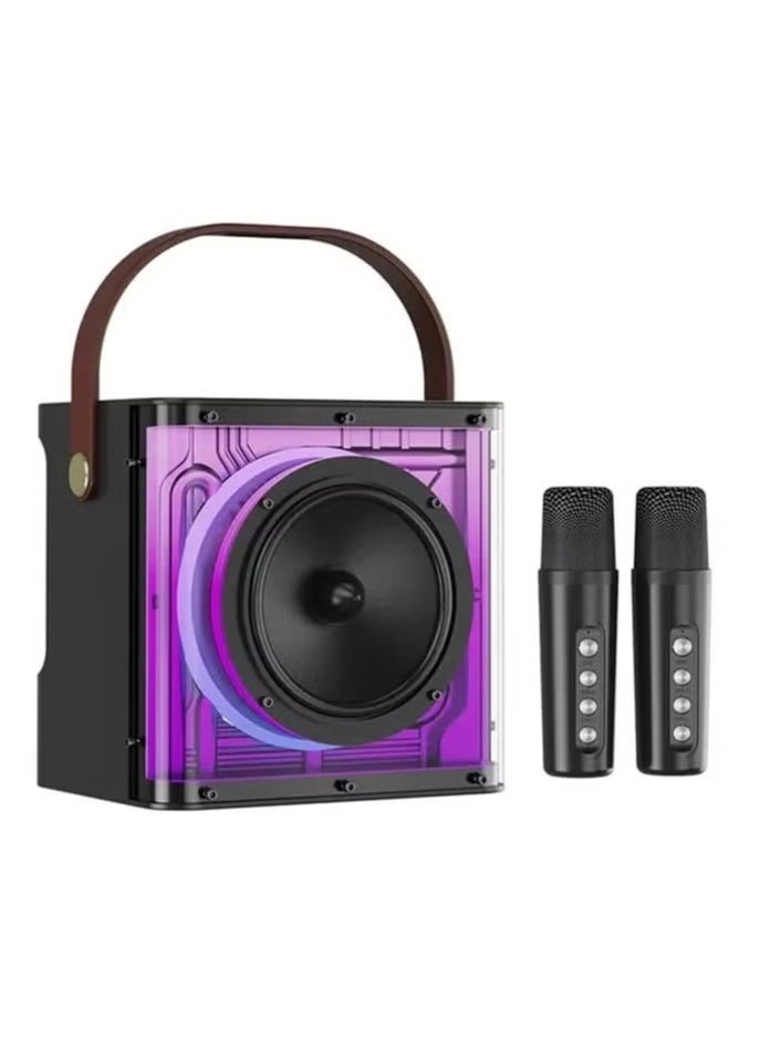 JAJEEK M23 PLUS RGB Karaoke Bluetooth Speaker | Portable Wireless Speaker with LED Light Effects | Perfect for Karaoke, Parties, and Outdoor Events - Image 1