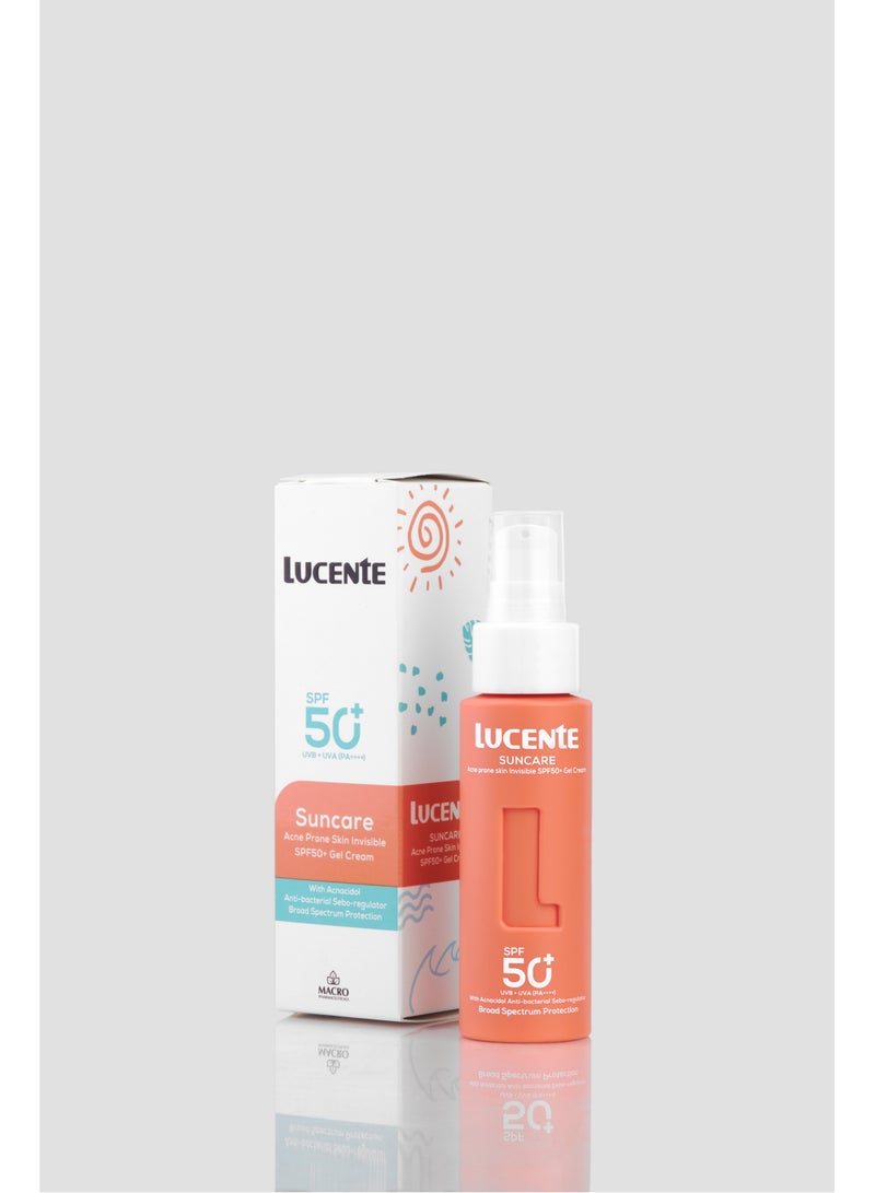 Lucente Suncare Acne Prone Skin Invisible SPF50+ - 50ML - Image 1