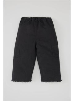 DeFacto Babygirl Cargo Fit Woven Trousers  - Image 4