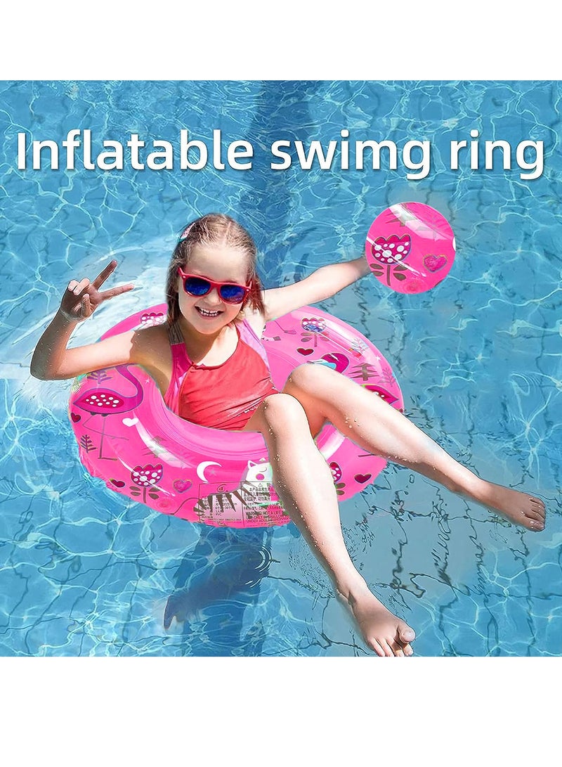 SOLARAE Baby Swimming Float Ring,Baby Swimming Float,Baby Swimming Ring,Baby Swimming Float Ring Pool,Inflatable Swimming Ring with Float Seat for 6-48 Months Children. - Image 1
