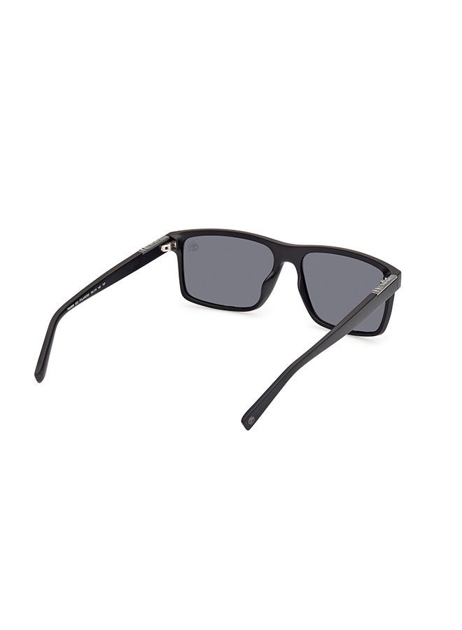 Timberland نظارات شمسية مستطيلة للرجال مزودة بpolarized - TB0000602D58 - حجم العدسة: 58 مم - Image 5