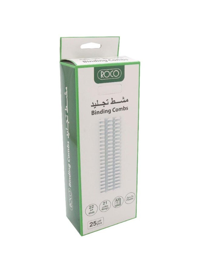 روكو مشط ربط حلزوني 22 مم - Image 1