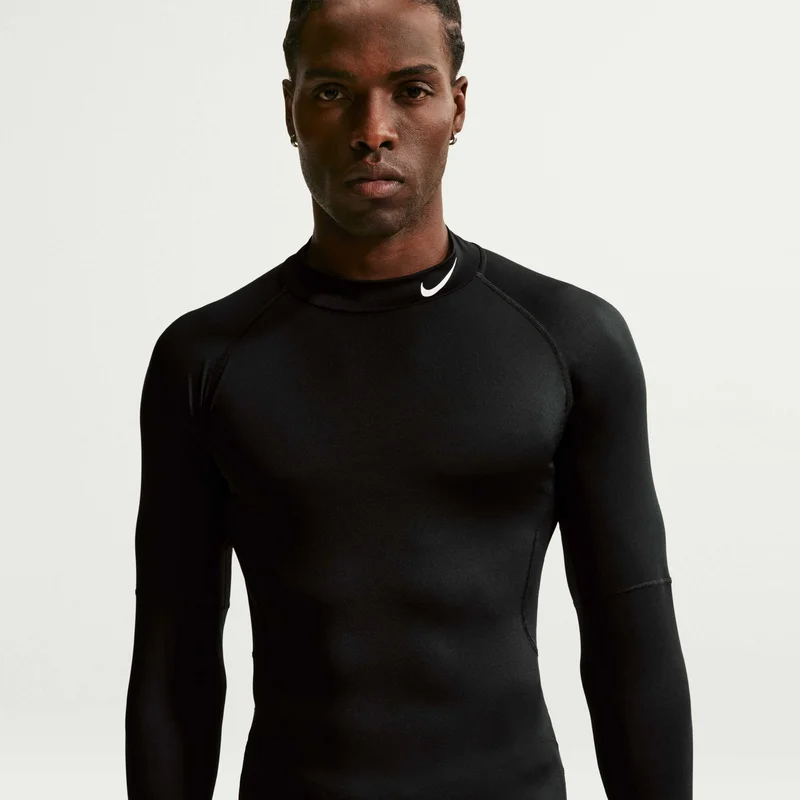 Nike Men's Pro Dri-FIT Fitness Mock-Neck Top
