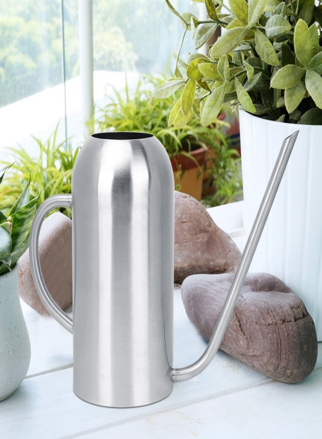 1.5L Stainless Steel Succulents Plants Long Spout Watering Pot Can Garden Flower Watering Tool - Image 3