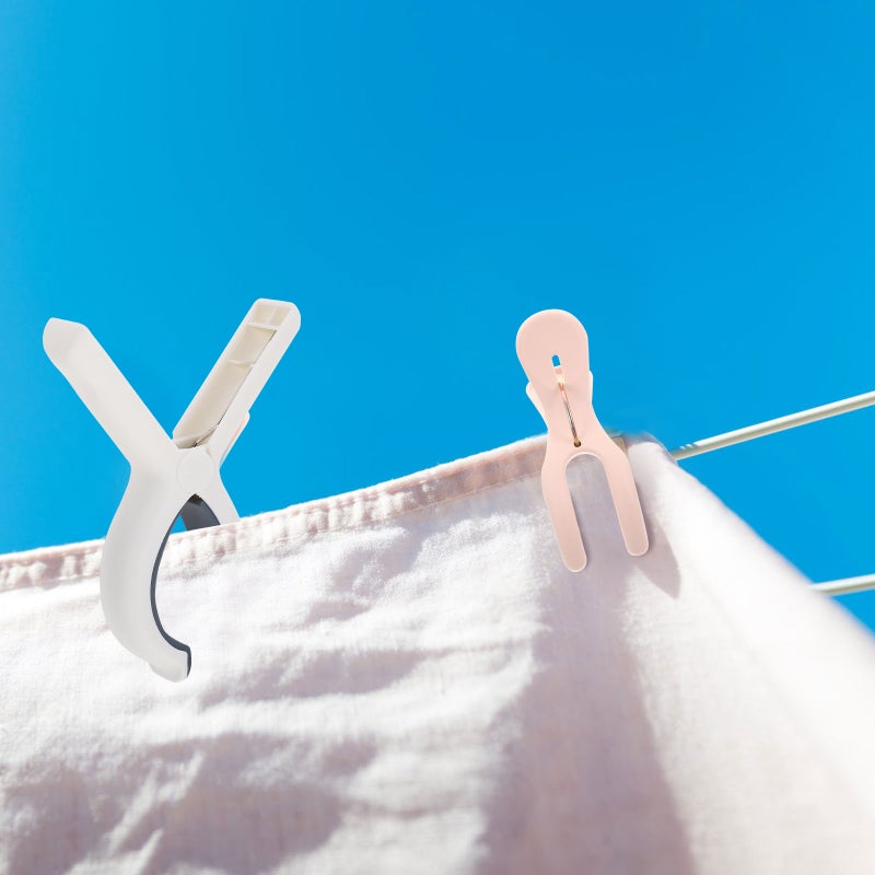 2Pcs Large Windproof Clothespins Beach Towel Clips Chair Clips Clothes Pegs Quilt Drying Clip - Image 3