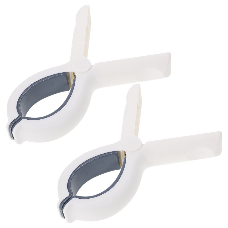 2Pcs Large Windproof Clothespins Beach Towel Clips Chair Clips Clothes Pegs Quilt Drying Clip - Image 1