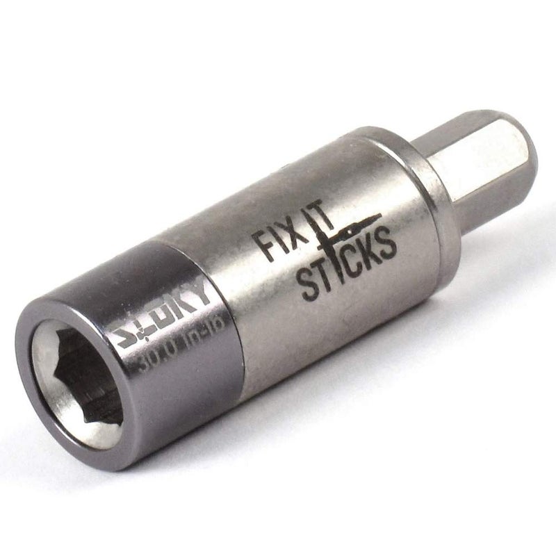 Fix It Sticks Field Hunting Outdoors Gun Maintenance Adjustable Fits 1/4in Bit T-Way Wrench Small Torque Limiter, 30 in-lb