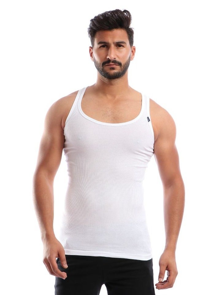 COTTONIL Cottonil  Men Undershirts Derby-White  - Image 1