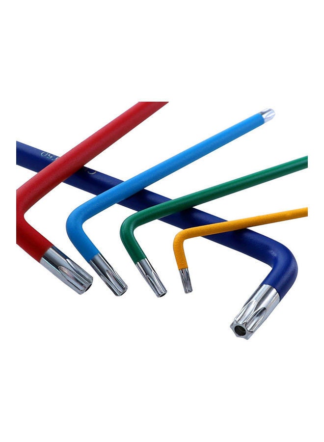 NIBEMINENT 9-Piece Long Arm Wrench Set Multicolour - Image 3