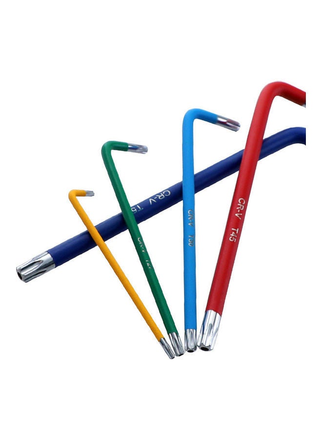 NIBEMINENT 9-Piece Long Arm Wrench Set Multicolour - Image 5