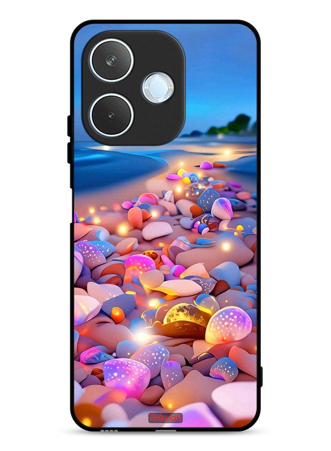 Tolwak Oppo A5 Pro Protective Case Cover Stones Art - Image 1