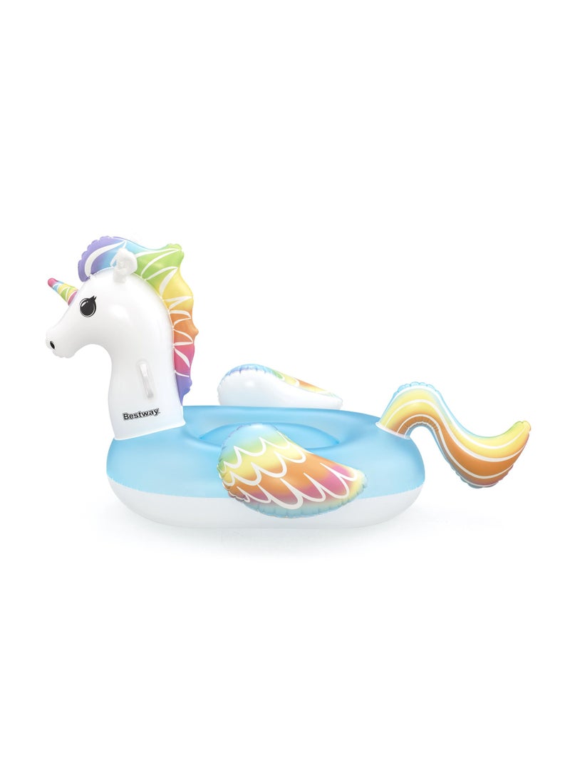 Bestway Rider Fantasy Unicorn Inflatable Ride-on 150x117cm | Pool Float | Summer Water Toy | Kids Ride-on | Pool & Beach Toy - Image 5