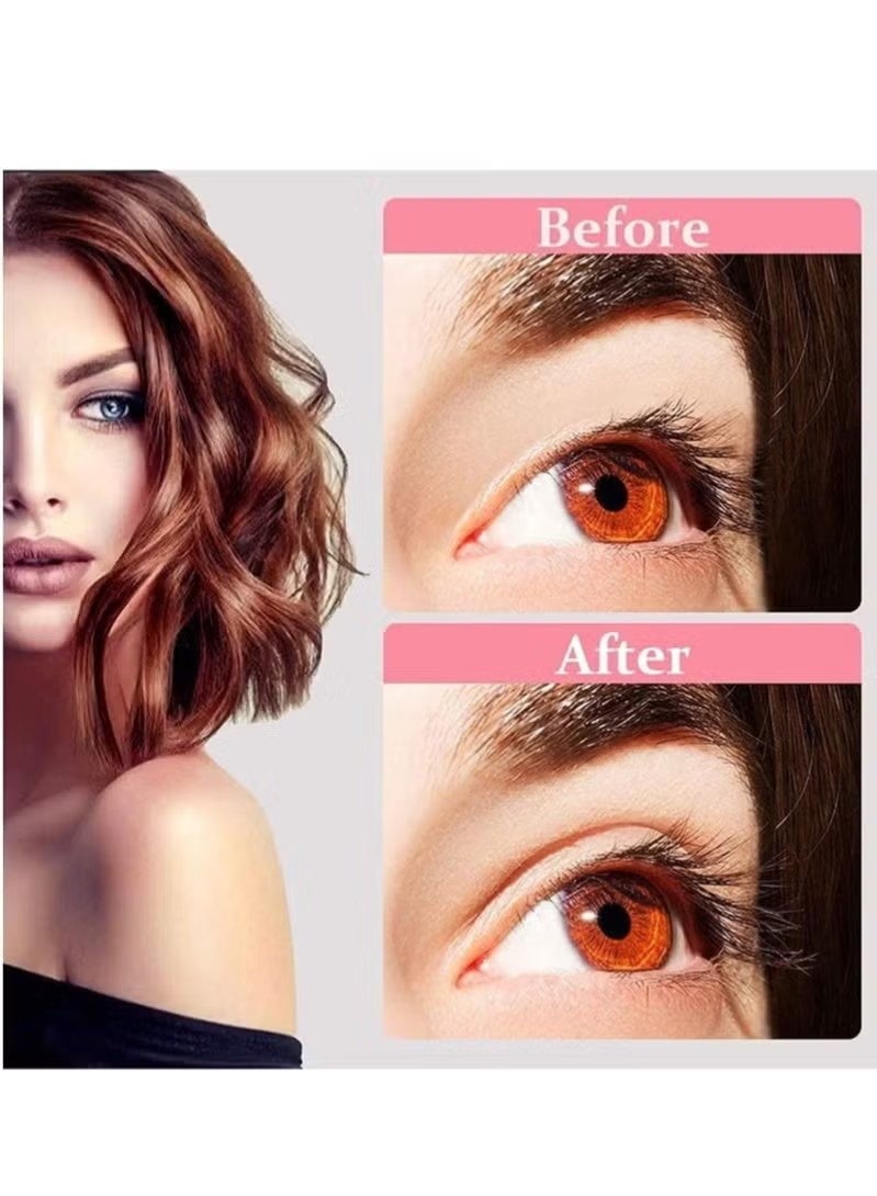 JIMATOR Eyelid Tape, Invisible Double Eyelid Lift Strips Instant Eyelid Stickers, Self-Adhesive Eye Tapes Fiber for Hooded Droopy Uneven Mono-eyelids, Big Eye Tools with Fork Rods & Tweezers 1200 Pcs - Image 4