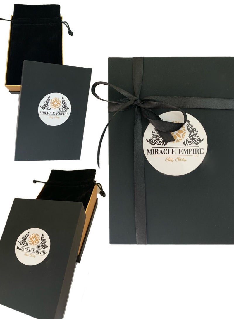 Miracle Empire Prayer Beads White 33 Exclusive Designed Handmade Of Natural Gemstones Howlite Onyx Labradorite And 18K Gold Plated Representing Spiritual Qualities On Stillness Open-Mindedness  - Image 4