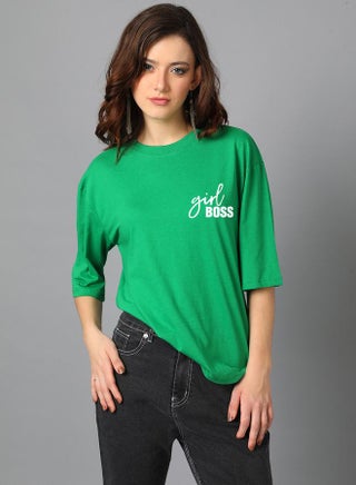 Typography Print Dropped Shoulders Oversized T-Shirt by Styli - pzsku/Z65A6A7C018410DBE488AZ/45/1742284879/e862b7d5-4870-47d1-bbbd-1150f5fb095d