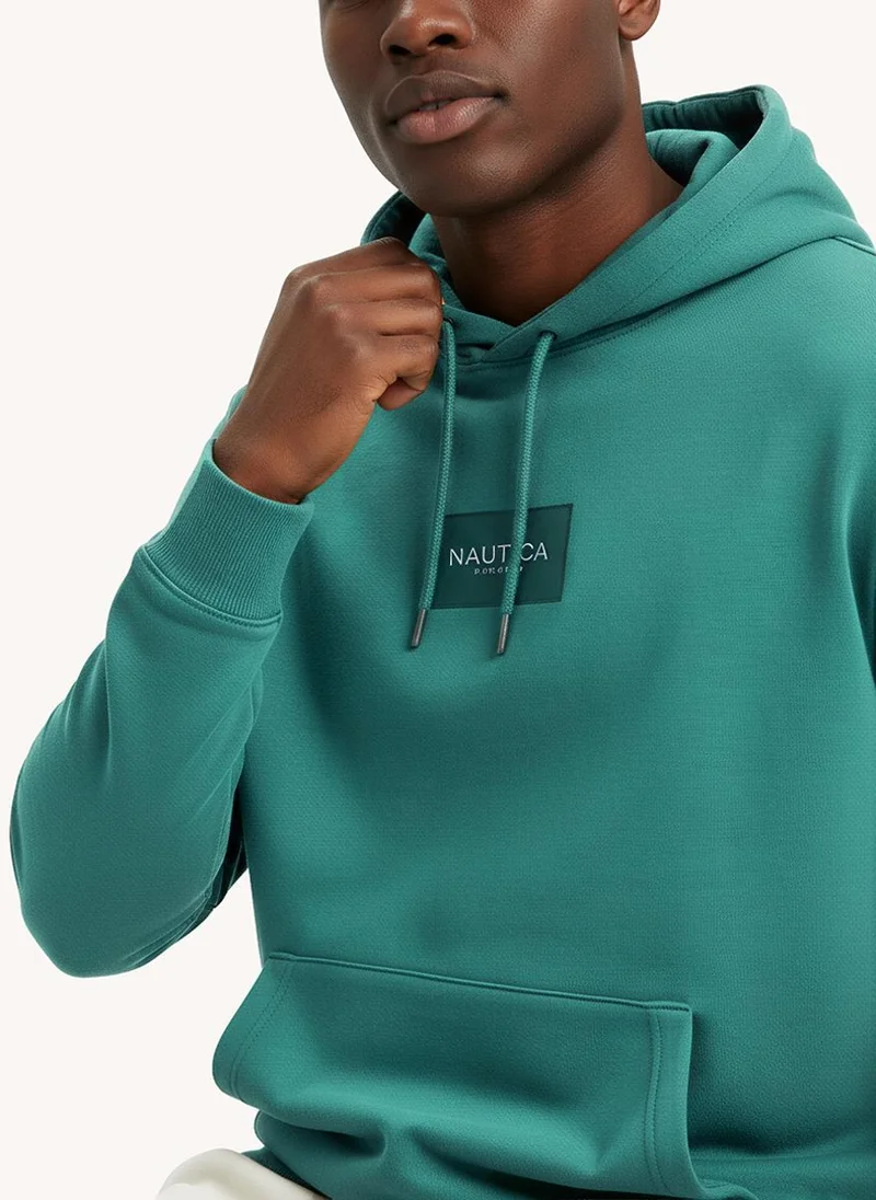 Nautica Men Hooded Pullover Long Sleeve Hoodie