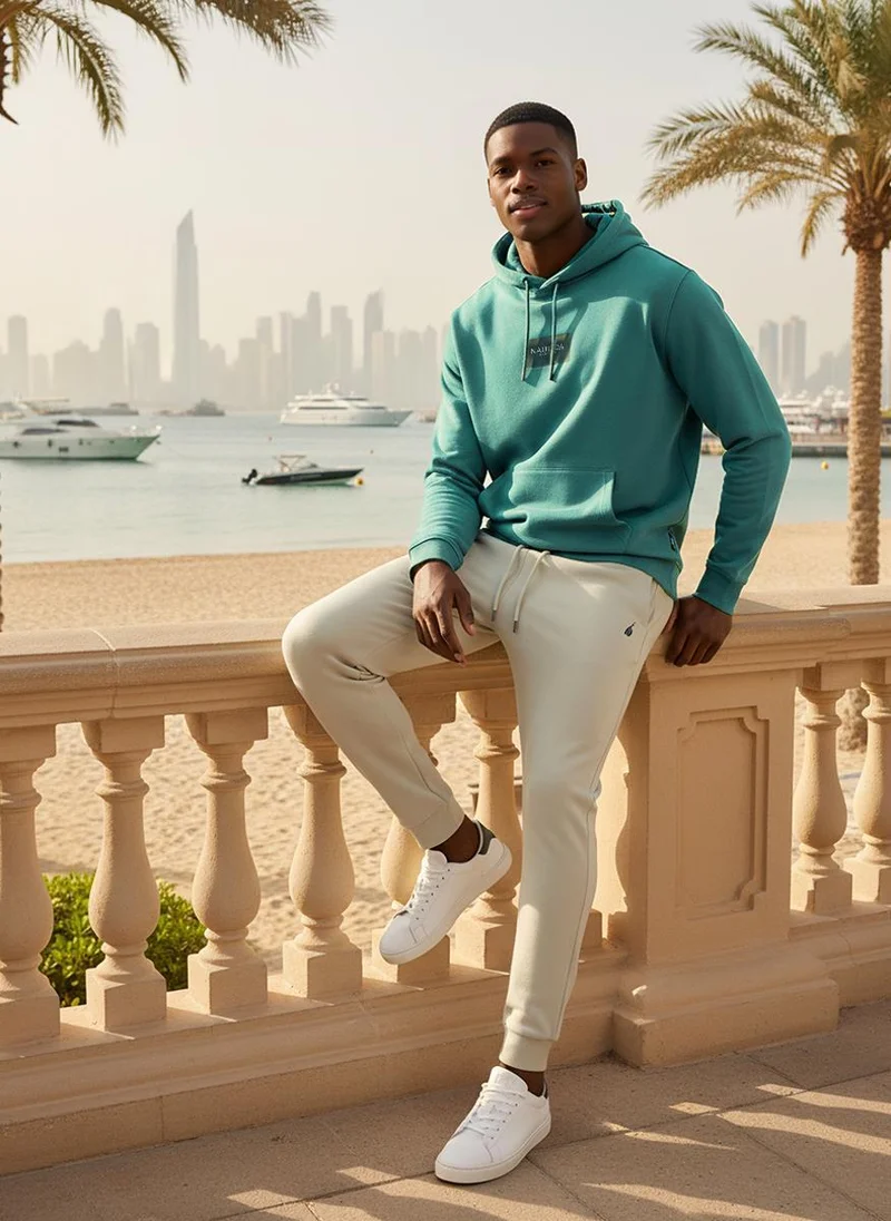 Nautica  Men Hooded Pullover Long Sleeve Hoodie  | Best Price UAE