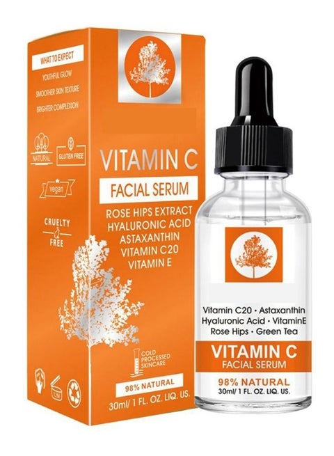 Vitamin C Hyaluronic Acid Facial Serum Clear 30ml