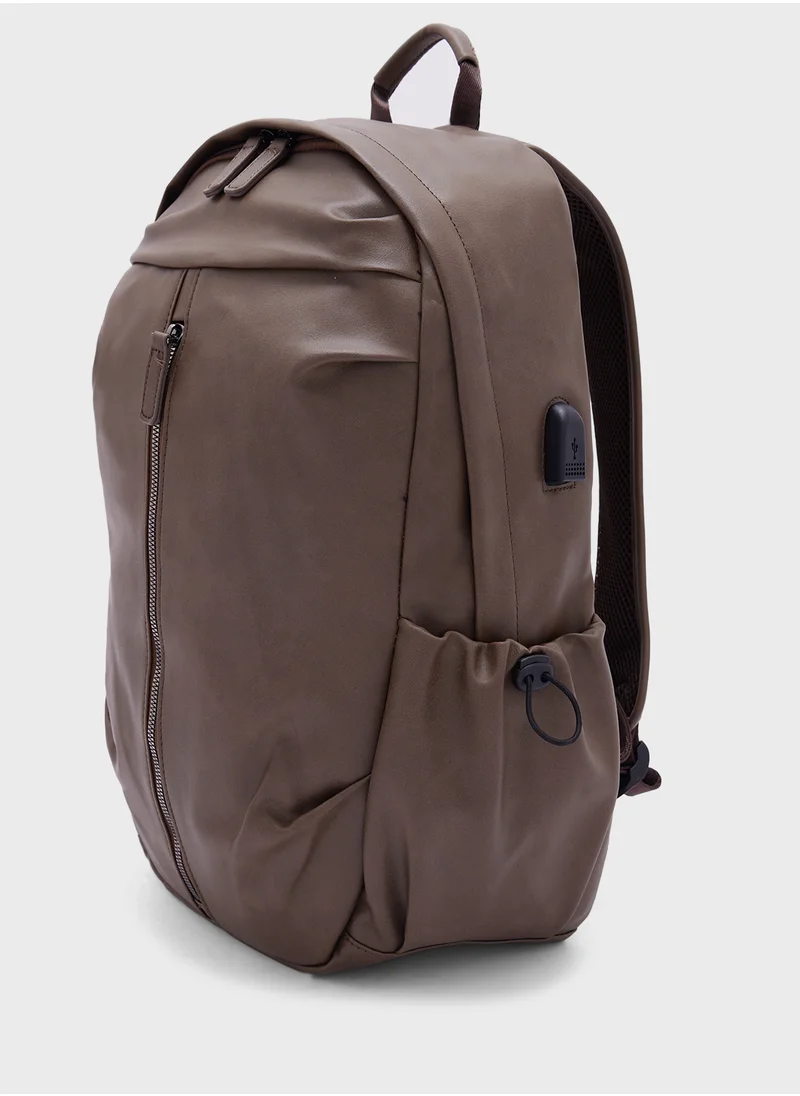 روبرت وود Casual Backpack With Laptop Compartment