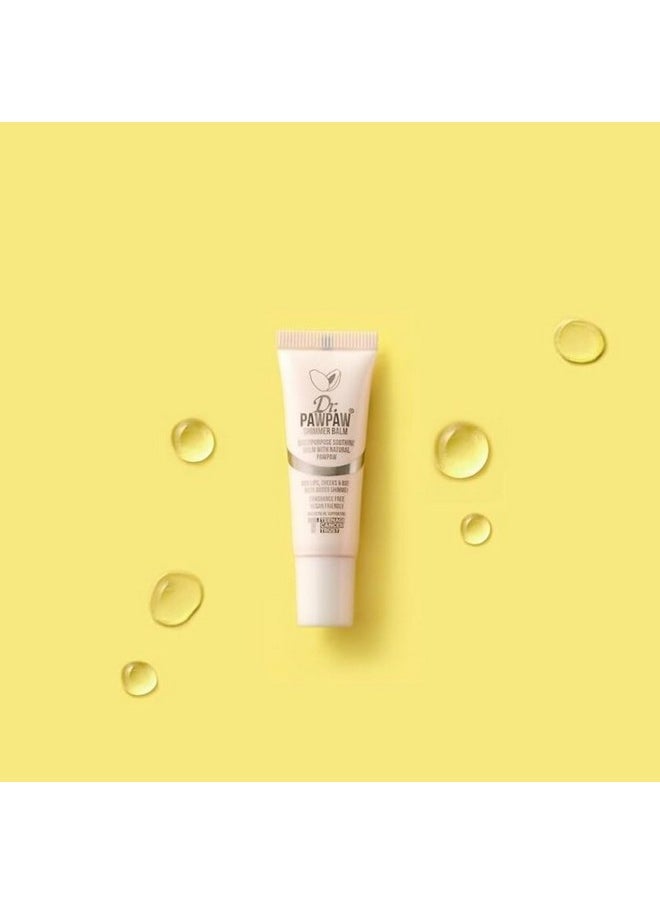 Dr.PAWPAW Shimmer Multipurpose Natural No Fragrance Balm For Hydrating Lips Skin Hair Cuticles Nails & Beauty Finishing (10 Ml)  - Image 2