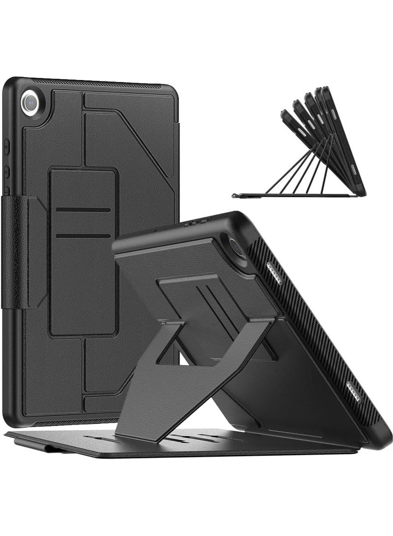 General Case for Galaxy Tab A9 Plus (SM-X210/X215/X216, 2023),Shockproof Full Body Protective Case with Auto Sleep/Wake Magnetic Cover, Card Slots, Multi-angle Stand 