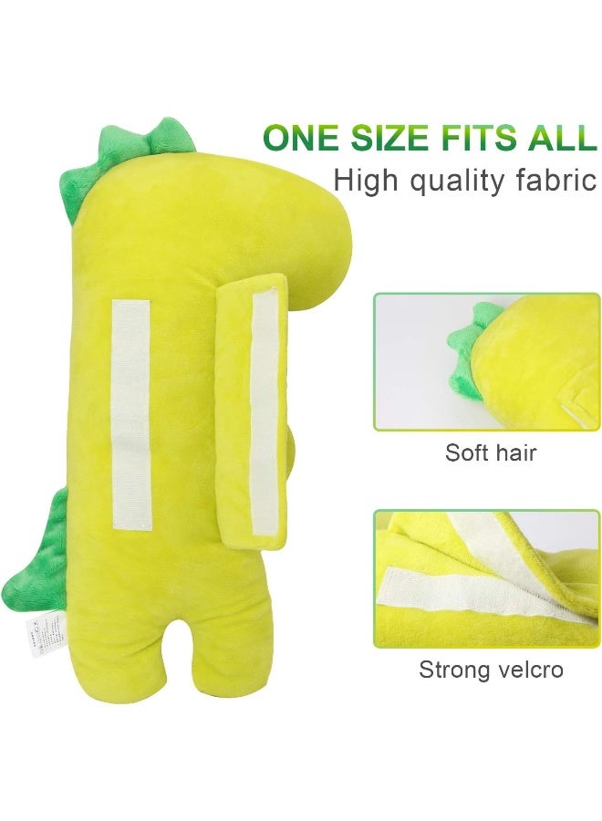 Farochy Car Pillow for Kids - Dinosaur Seat Belt Cover - Image 3