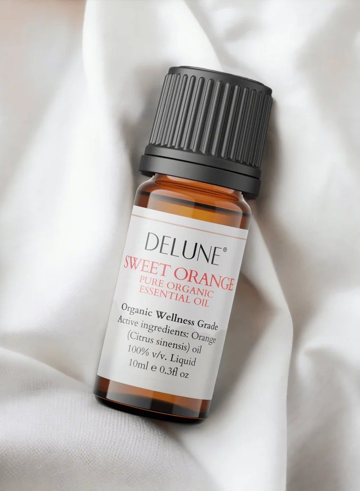 Delune Sweet Orange Organic Wellness Grade Essential Oil - Image 3