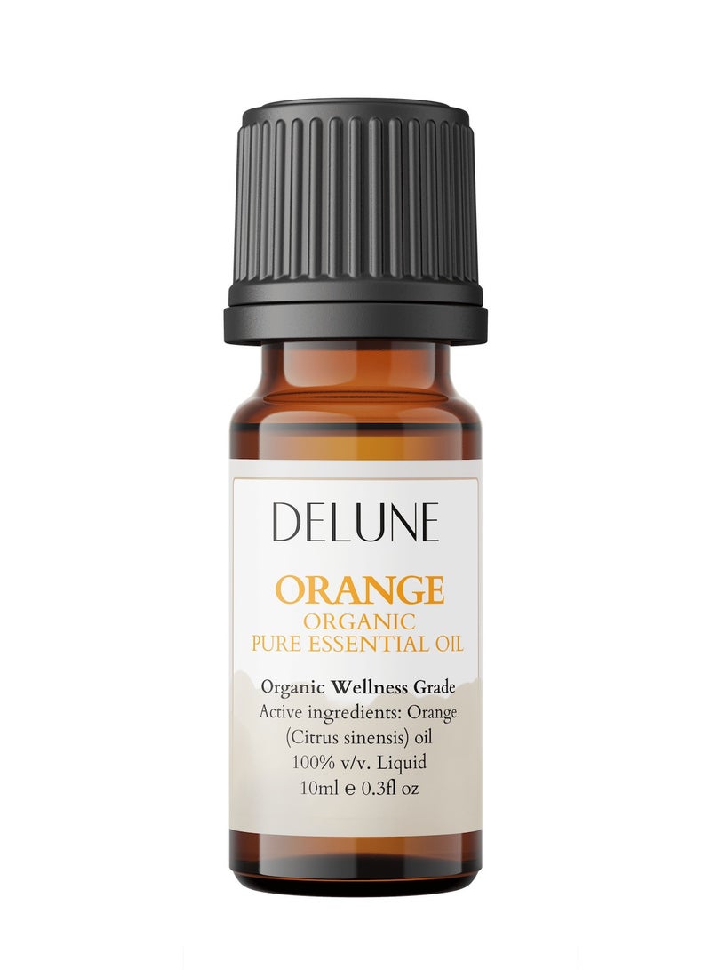 Delune Sweet Orange Organic Wellness Grade Essential Oil - Image 1