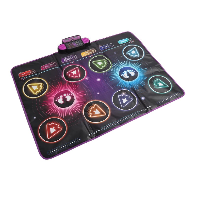 Large 41 5x35 Inch Interactive Dance Mat for Kids 2 Player Electronic Music Dance Pad with Multiple Game Modes - Image 5