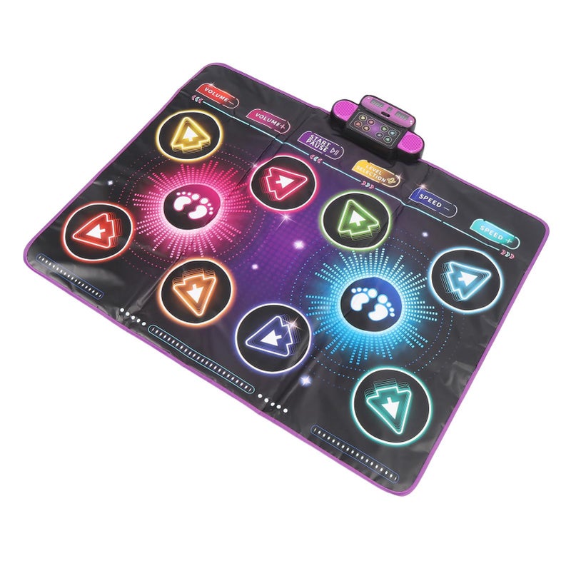 Large 41 5x35 Inch Interactive Dance Mat for Kids 2 Player Electronic Music Dance Pad with Multiple Game Modes - Image 3