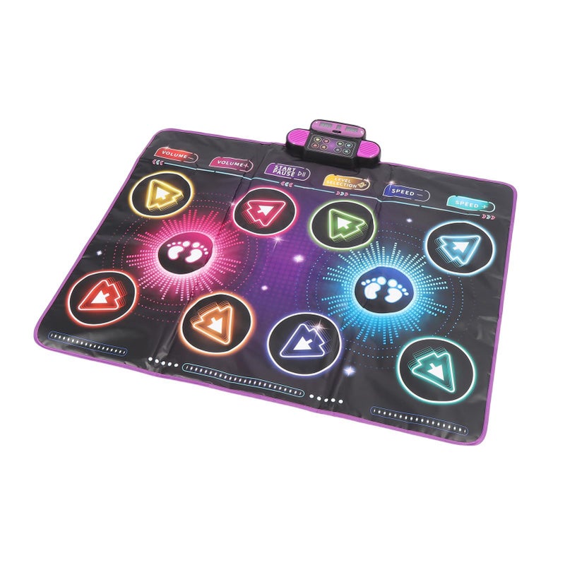 Large 41 5x35 Inch Interactive Dance Mat for Kids 2 Player Electronic Music Dance Pad with Multiple Game Modes - Image 4