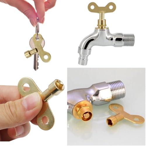 TorSor 9 Pack Radiator Valve Keys Set Radiator Bleeding Air Valve Key Air Bleeder Key Radiator Key Opener for Old Radiators Cast Iron Radiators Hydronic Heater System Home Boiler Heating Plumbing - Image 5