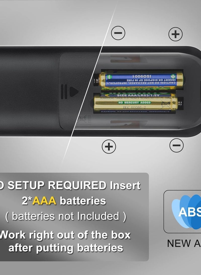 ELTRAZONE 【Pack of 2】 New Universal Remote for All TV – Replacement Control EN2A27 for Smart TV | Easy Setup, No Programming Required | Strong Signal, Long-Range Control | Durable, Lightweight & Comfortable Design | Universal Compatibility - Image 4